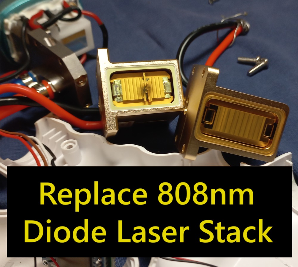 Replace 808nm Diode Laser Stack