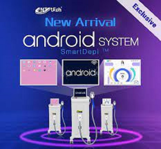 Smart Android System 3 Wavelength Diode Laser Hair Removal Machine