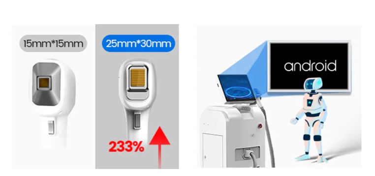 2400W Laser Power Three Wavelength 808 755 1064 Permanent Diode Laser Hair Removal Machine.   We are also interested in cooperation in the sale of cosmetology equipment.  Whatsapp , Telegram : +79180110234 Email: romshi777@gmail.com     Laser power: 2400W System: Android system