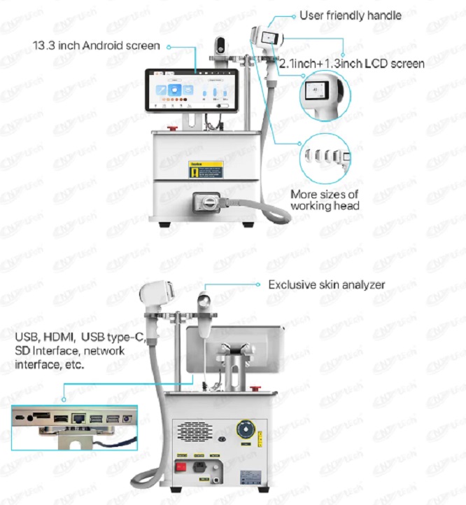 CE Approve Big Spot Professional Painless Diode Laser Hair Removal Portable Machine 808nm.    We are also interested in cooperation in the sale of cosmetology equipment.  Whatsapp , Telegram : +79180110234 Email: romshi777@gmail.com     *Friendly 13.3 inch Android screen