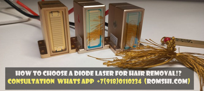  Recommendations for choosing a diode laser for hair removal.