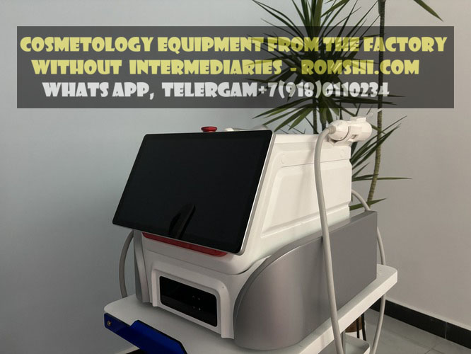 wholesale prices for cosmetology equipment: Android diode laser, ND:YAG, PIKOLASER for tattoo removal, LPG for body shaping, EMS and cryolipolysis. We provide repairs and spare parts from various manufacturers.