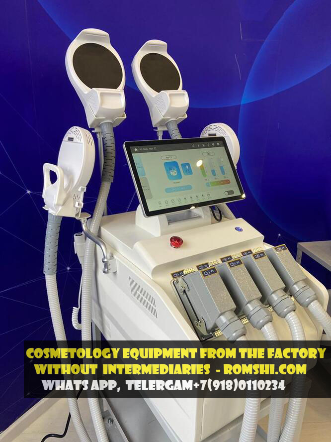 Affordable factory prices on cosmetology equipment: Android diode laser, ND:YAG, PIKOLASER laser for tattoo removal, LPG for body shaping, EMS and cryolipolysis. Repair services and spare parts for a variety of brands.