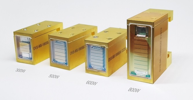 Catalog of 808nm laser diode stacks 200, 250, 300, 300, 350, 400, 500, 600, 600, 800, 1000, 1200, 1600, 2400 watts .