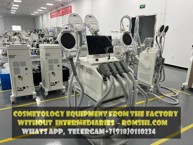 Modern cosmetology equipment at prices from the factory: diode laser on Android, ND:YAG, laser Picolaser for tattoo removal, LPG device for figure correction, EMS and cryolipolysis. Repair and spare parts for various brands of equipment.