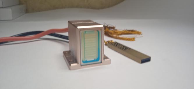 Diode platform in the handle Diode platform in the handle