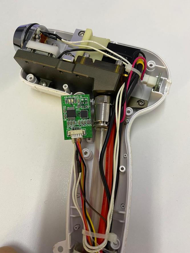 Diode component in the reserve for manipula