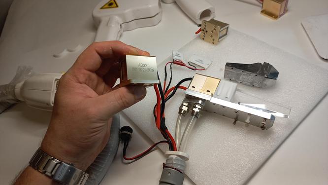 Smooth block 808nm radiation Smooth block 808nm radiation