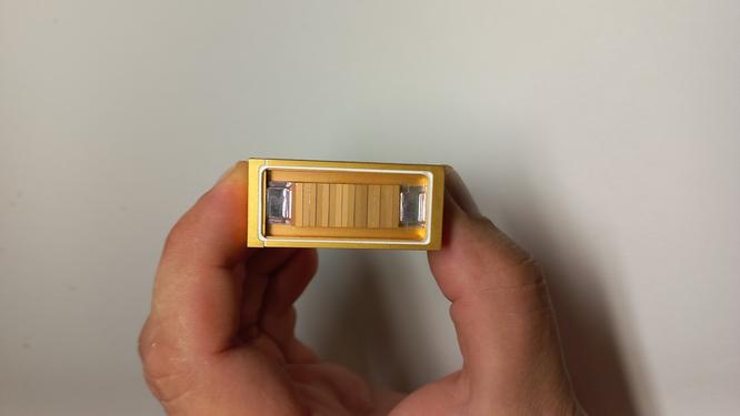 Laser handle restoration with laser radiation verification Laser handle restoration with laser radiation verification