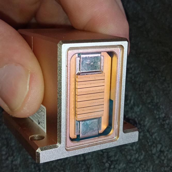 The choice of a diode stack for a laser handle with proven characteristics