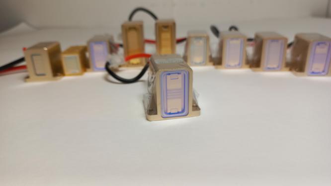Checking the correct operation of power adjustment buttons. Checking the correct operation of power adjustment buttons.