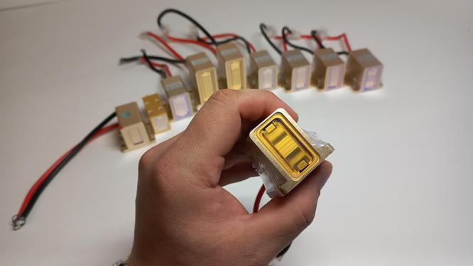 Laser handle testing at maximum load. Laser handle testing at maximum load.