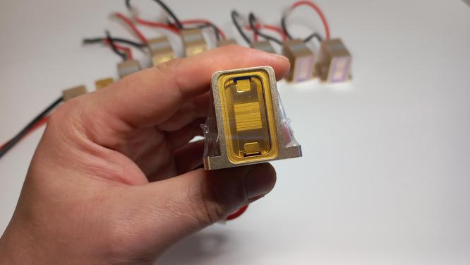 Checking the performance of the laser module after replacement. Checking the performance of the laser module after replacement.