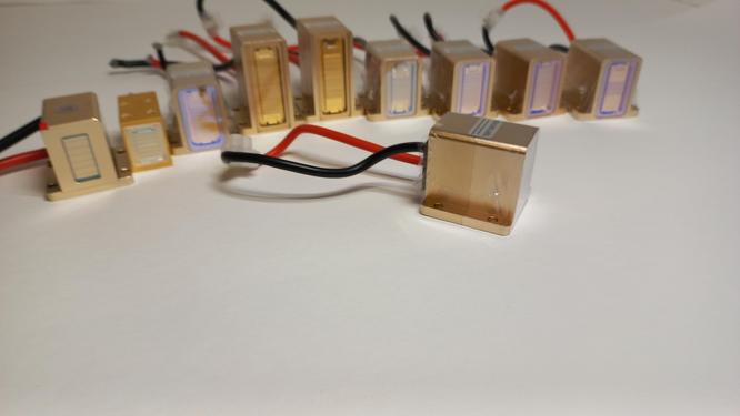 Laser handle testing using test software. Laser handle testing using test software.