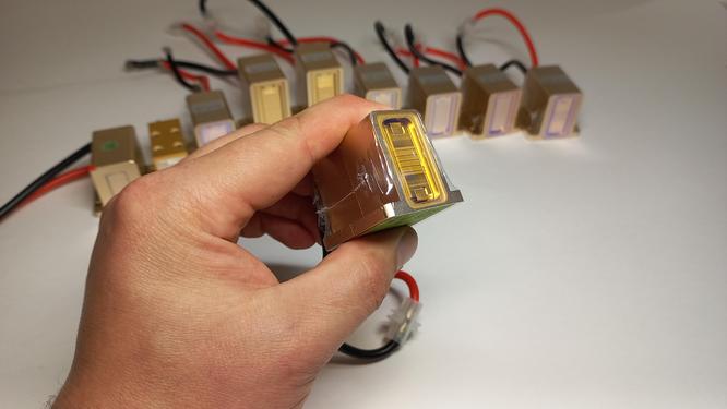Element of a diode laser Element of a diode laser