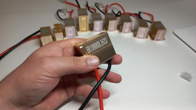 Testing new materials for diode modules. Testing new materials for diode modules.