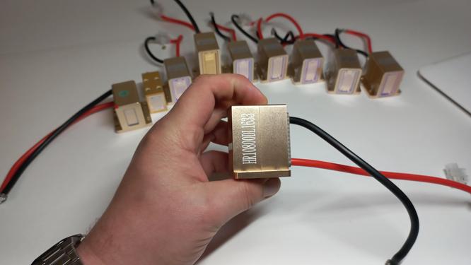 Creating a reliable case for a laser handle. Creating a reliable case for a laser handle.