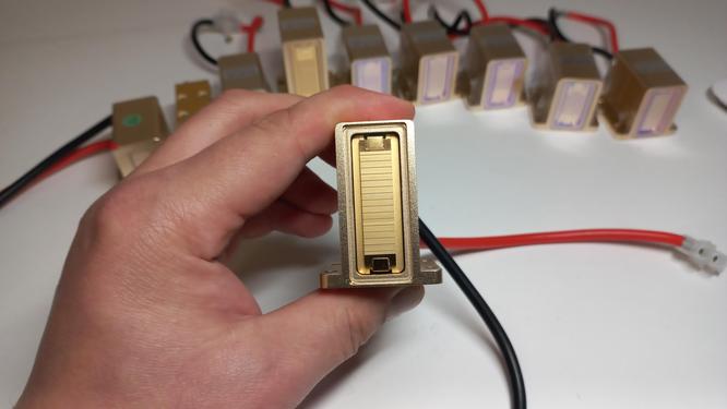 Development of diode laser assembly technology. Development of diode laser assembly technology.