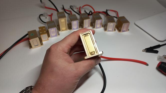 Optimization of the size of a diode stack for ease of use. Optimization of the size of a diode stack for ease of use.