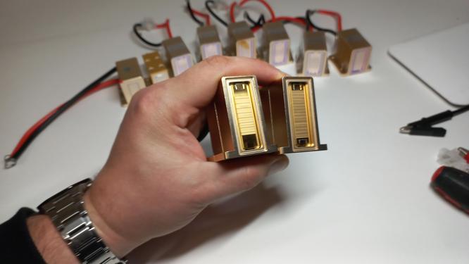 Analysis of the effect of temperature on the work of the diode laser. Analysis of the effect of temperature on the work of the diode laser.