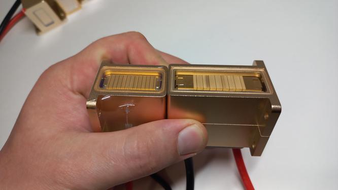 Analysis of the compatibility of the laser components with each other. Analysis of the compatibility of the laser components with each other.