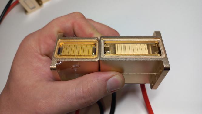 Development of integrated chips for laser control. Development of integrated chips for laser control.