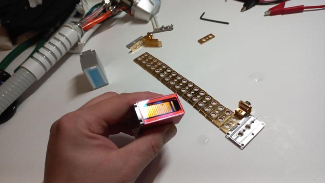 Microcircuit cosmetic laser