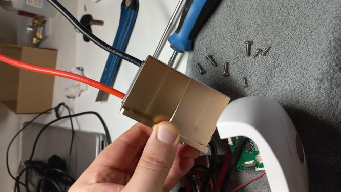Detail to restore laser work