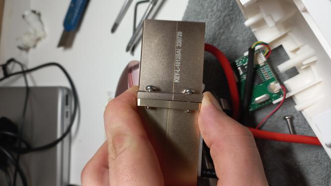 Development of a visualization system for laser in real time.