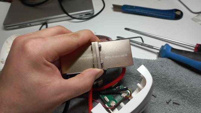 Cosmetic device replaced