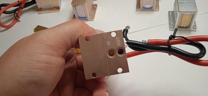The choice of a diode stack for a laser handle with ease of replacement The choice of a diode stack for a laser handle with ease of replacement