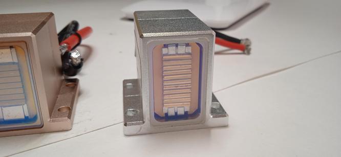 Diode glass as a component Diode glass as a component