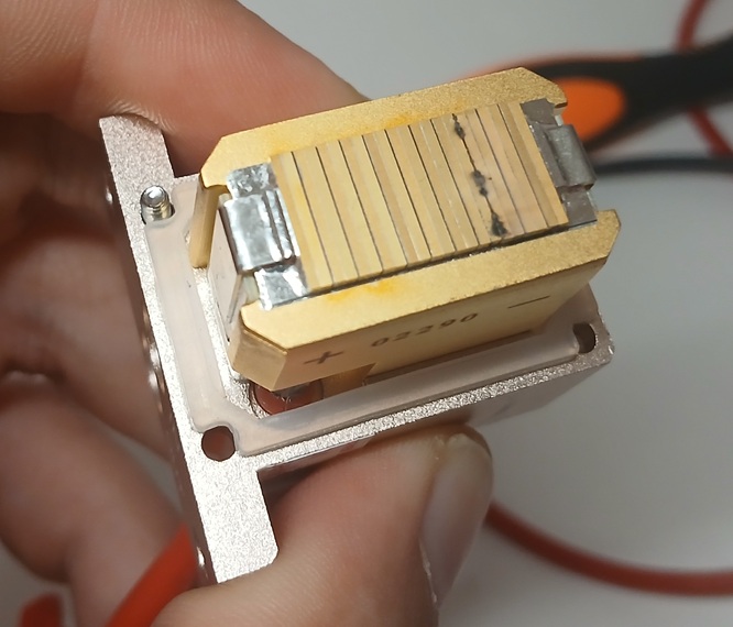 HPL laser module (500W, 10 bar) failure inspection