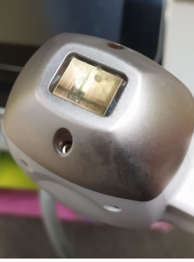 Damaged protective glass and prism in diode laser handle: what to do