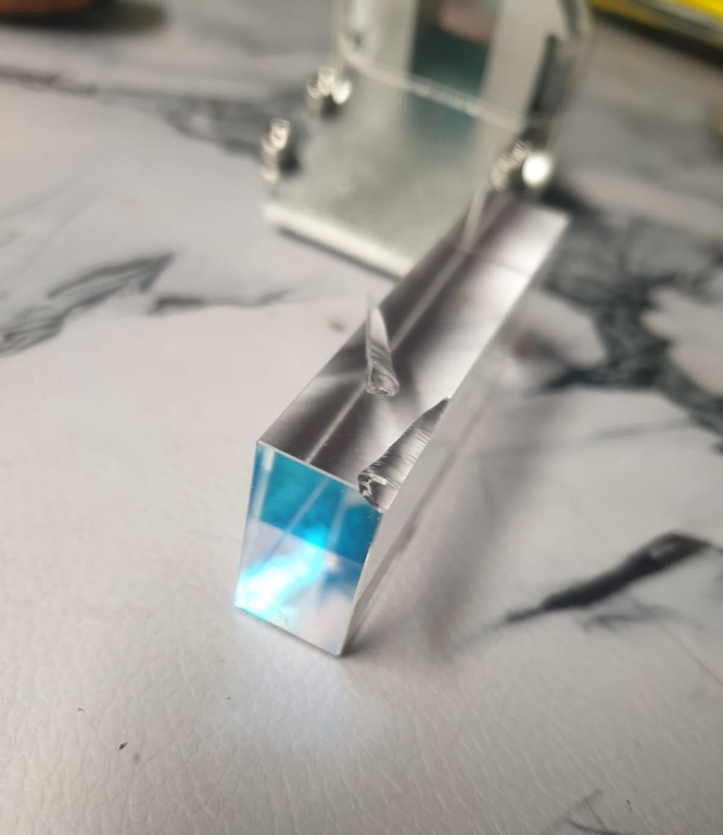 Prism and cover glass in diode laser handpiece: issues and replacement